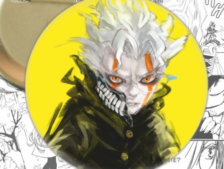 Значок Дандадан Окарун Dandadan 004087