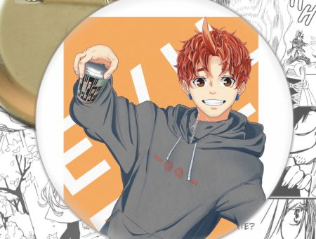 Значок Дандадан Джіджі Dandadan 004089