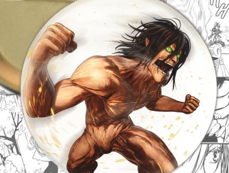 Значок Атака Титанов Attack on Titan 000007