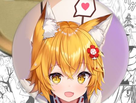 Значок The Helpful Fox Senko-san 000020 