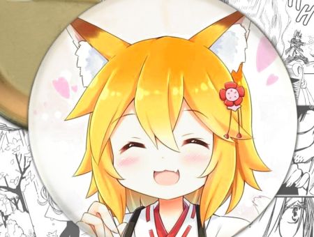 Значок The Helpful Fox Senko-san 000053