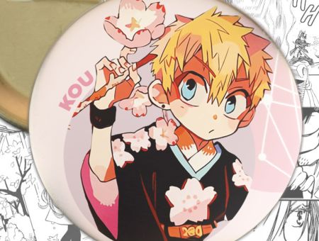 круглый значок Toilet-bound Hanako-kun 000079 