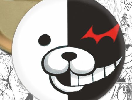 Значок Danganronpa Монокума 000089
