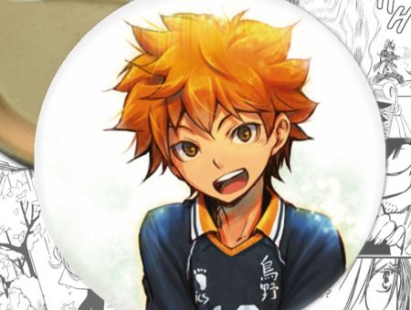 Значок Волейбол!! Haikuyy!! 000098 