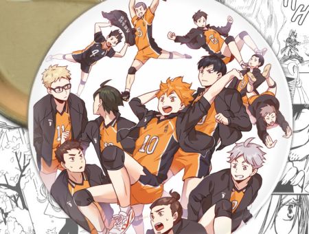 Значок Haikyuu!! 000105