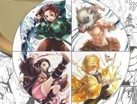 Значок Demon Slayer 000109