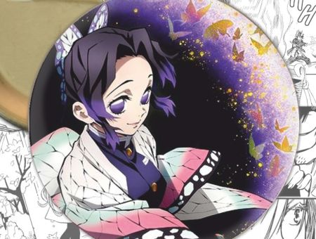 Значок Клинок, що розтинає демонів Шинобу Demon Slayer 000120