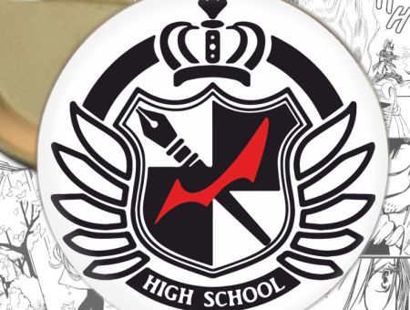 Значок Danganronpa 000131