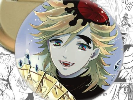 Значок Доума Клинок, що розтинає демонів Demon Slayer 000135