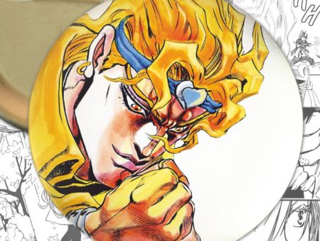 Значок Дио Брандо Невероятные приключения ДжоДжо Jojo's Bizarre Adventure 000164