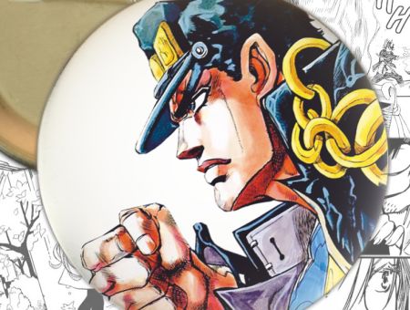 Значок Джотаро Куджо Невероятные приключения ДжоДжо Jojo's Bizarre Adventure 000165