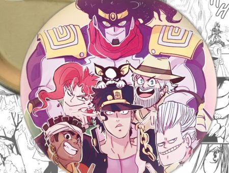 Значок Stardust Crusaders Невероятные приключения ДжоДжо Jojo's Bizarre Adventure 000167