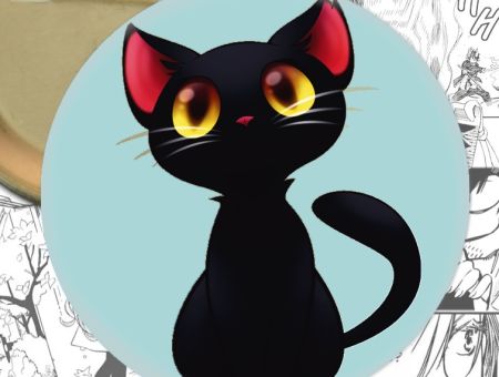 Значок аніме Ghibli Studio:Kiki's Delivery Відьмина служба доставки 000169