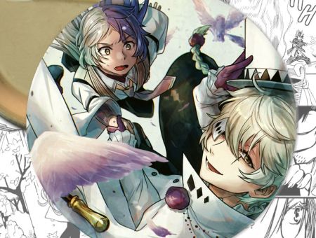 Значок Великий з бродячих псів Гоголь Сігма Bungo Stray Dogs 000178