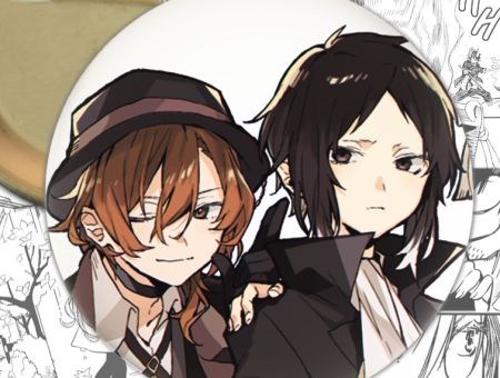 Значок Bungo Stray Dogs 000189
