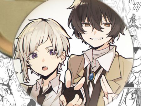 Значок Bungo Stray Dogs 000190