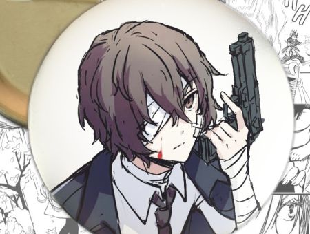 Значок Bungo Stray Dogs 000193