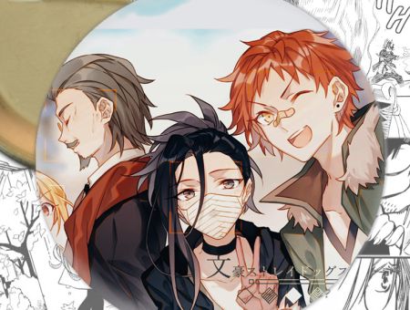 Значок Bungo Stray Dogs 000199