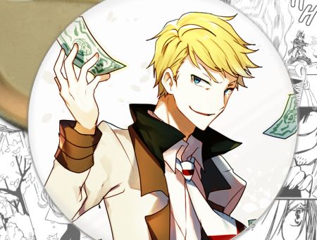 Значок Bungo Stray Dogs 000200