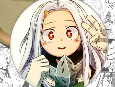 значок Boku no Hero Academia 000223 Круглий