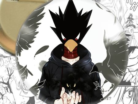 Значок Boku no Hero Academia Моя геройська академія 000230 Круглий