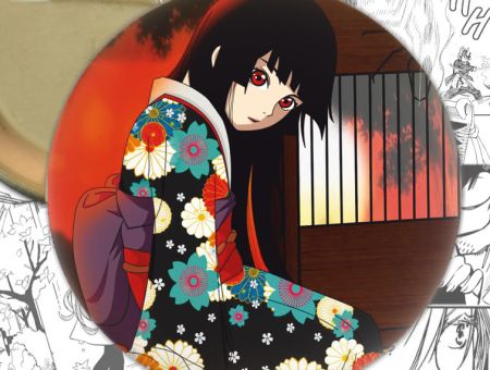 Значок Hell Girl Адська дівчинка 000255