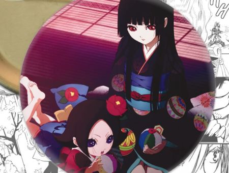 Значок Hell Girl Адська дівчинка 000257