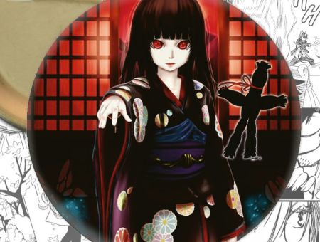 Значок  Hell Girl Адська дівчинка 000260