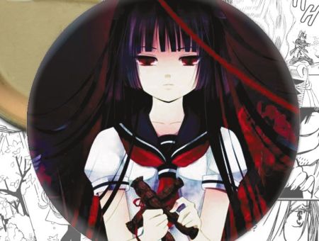 Значок  Hell Girl Адська дівчинка 000271