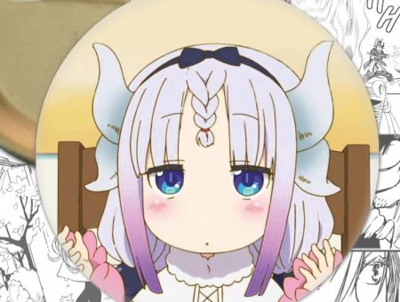 Значок Kobayashi-san Chi no Maid Dragon 000297