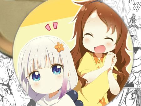 Значок аниме Kobayashi-san Chi no Maid Dragon 000301