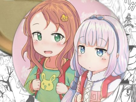 Значок аниме Kobayashi-san Chi no Maid Dragon 000302