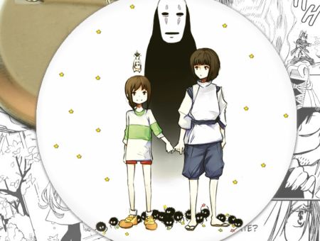 Значок аниме Spirited Away Унесенные призраками 000417