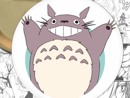 Значок аніме Тоторо Totoro 000423