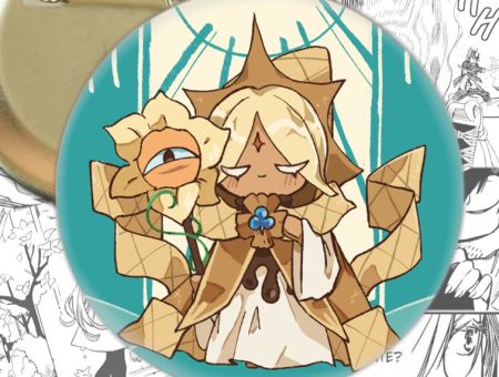 Значок Пьюр Ваніла Кукі ран Cookie run 004246 