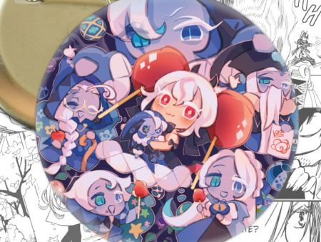 Значок Цукеркове Яблуко Кукі ран Cookie run 004247 