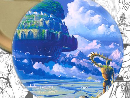 Значок аніме Небесний замок Лапута Laputa The Castle in the Sky 000426