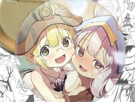 Значок Наначі та Ріко Родом з Абіса 004302 