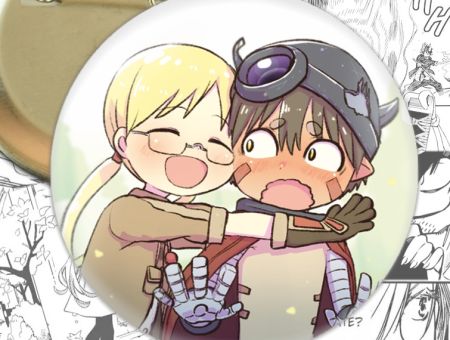 Значок Ріко та Реґ Родом з Абіса 004311 