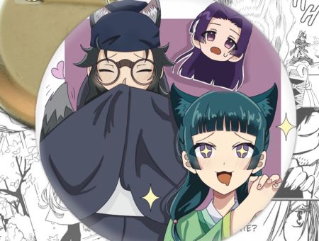 Значок Маомао з Раханем Монолог травниці 004326 