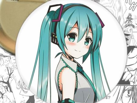 Значок Hatsune Miku 000441 