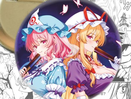 Значок Юкарі , Ююко Тохо проджект Touhou Project  004411