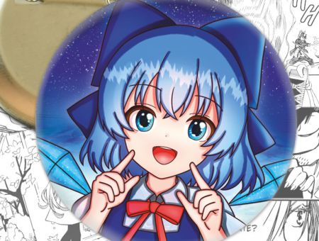 Значок Чирно Тохо проект Touhou Project  004437 