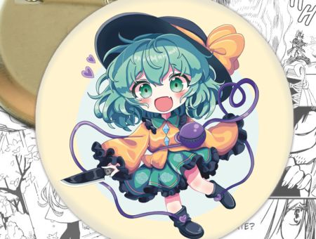 Значок Коиши Тохо проект Touhou Project  004440 