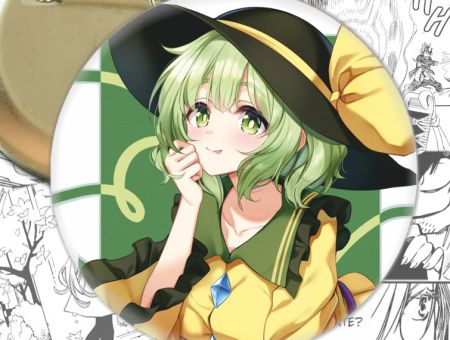 Значок Коиши Тохо проект Touhou Project  004441 