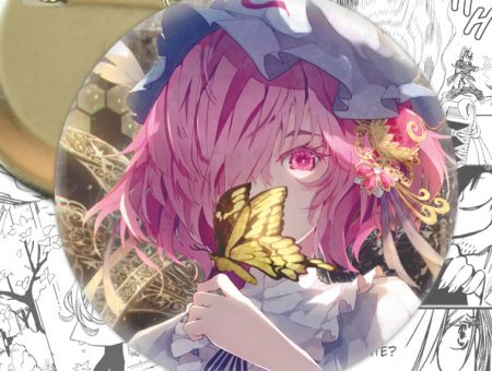 Значок Ююко Якумо Тохо проект Touhou Project  004443 