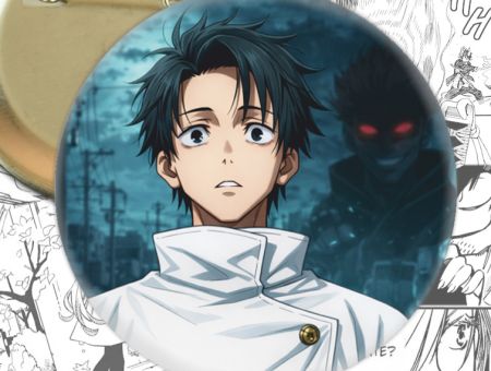 Значок Юта Магическая Битва Jujutsu Kaisen 004477