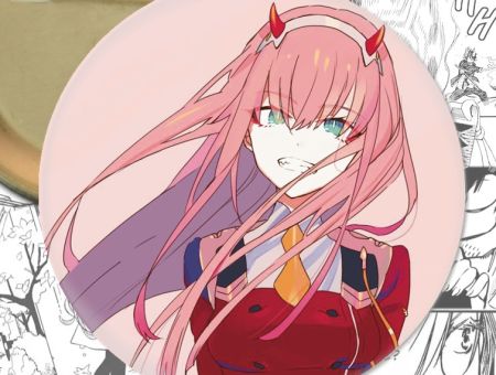 Значок аніме Darling in the Franxx Милый во Франксу 000461