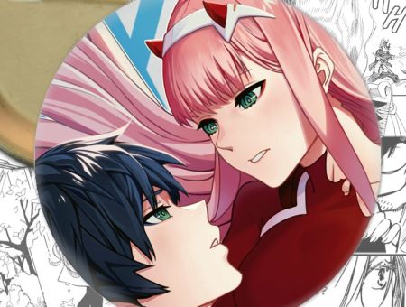 Значок аніме Darling in the Franxx Милый во Франксу 000462