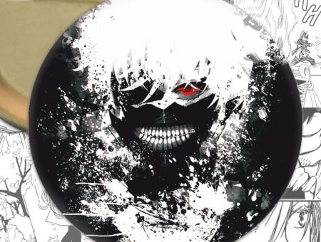 Значок аниме Tokyo Ghoul Токийский гуль 000727